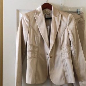 Gorgeous light gold suit